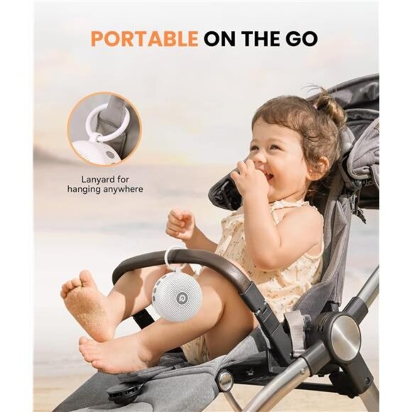 White Noise Machine - Portable Sound Machine for Baby Adult, Features - Picture 5 of 14